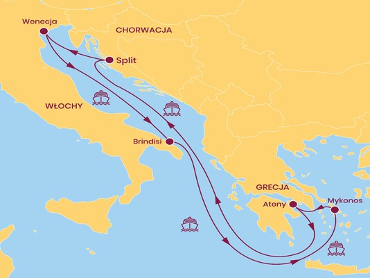 Majówkowe Trio: Grecja, Chorwacja, Włochy